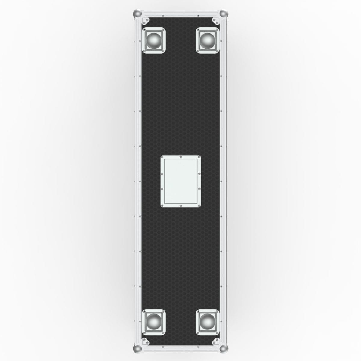 Road Case For 2 Of Nexo Id84 Speaker, With Lift Out Tray And Accessories Compartment