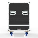 Custom Road Case For 2 Of Rcf Hdl 20-A Speakers