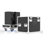Custom Road Case For 2 Of Rcf Hdl 20-A Speakers