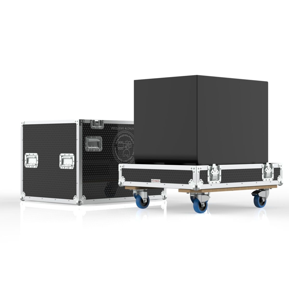 Single Speaker Transport Case For Yamaha Dsx18Xlf Powered Subwoofer W-Engrav