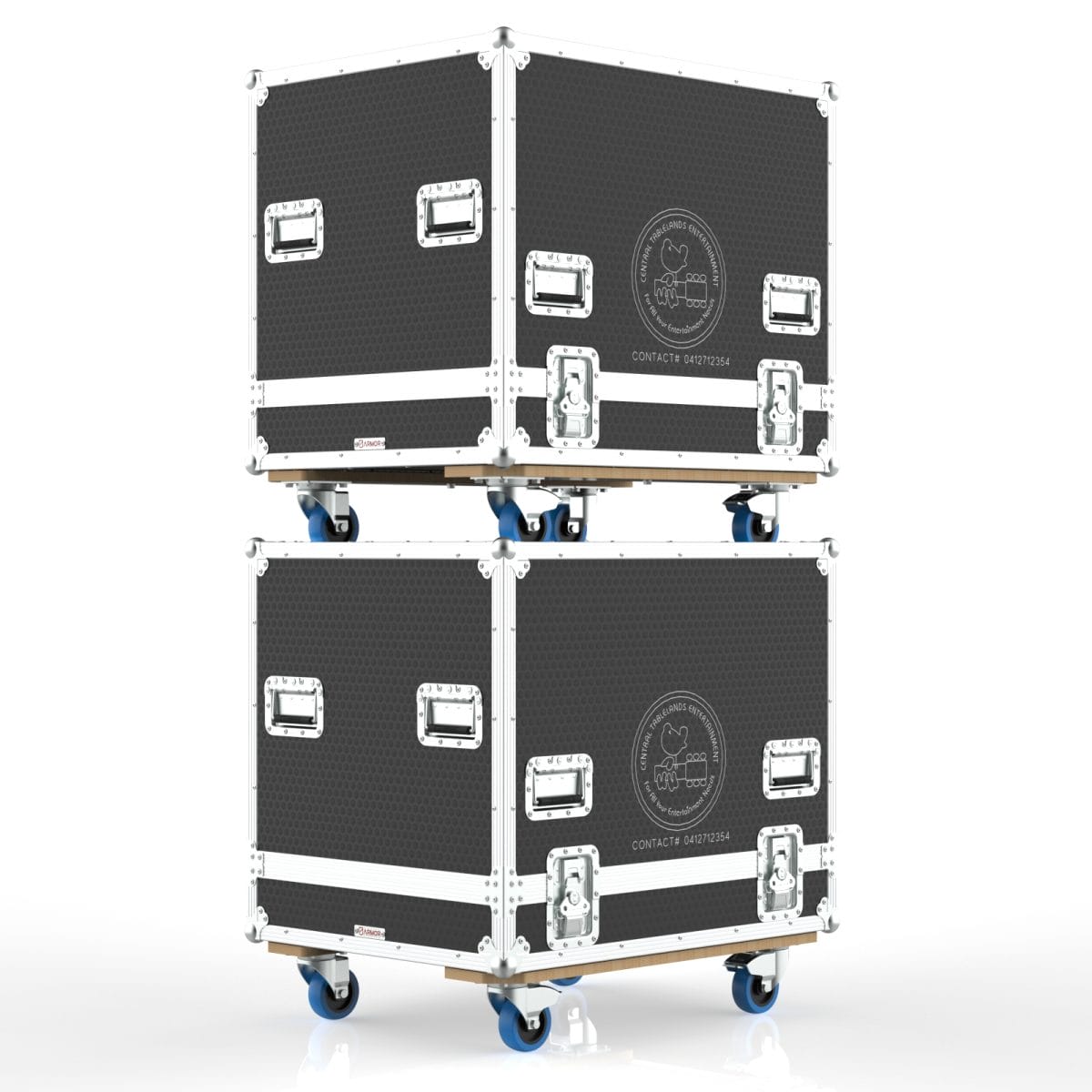 Single Speaker Transport Case For Yamaha Dsx18Xlf Powered Subwoofer W-Engrav