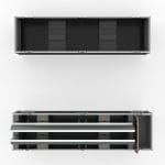 Dual Tv Raod Case For Sony 55&Quot; Kd-55X80L