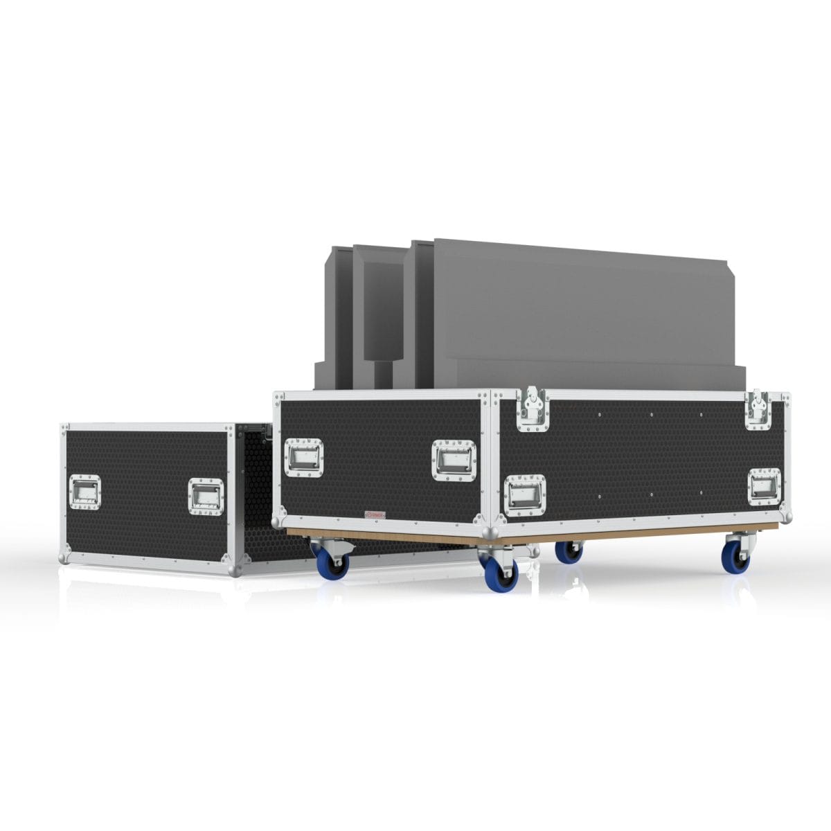 Road Case For 4 Of Sony Kd-55X75K 55” Screens