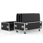 Road Case For 4 Of Sony Kd-65X80K 65” Screens