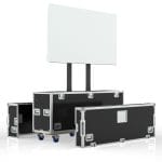 Road Case For Hisense 75&Quot; Tv Single Lid Motorized Lift