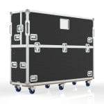 Road Case For Hisense 75&Quot; Tv Single Lid Motorized Lift