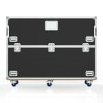 Road Case For Hisense 75&Quot; Tv Single Lid Motorized Lift