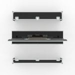 Road Case For Hisense 75&Quot; Tv Single Lid Motorized Lift