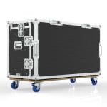 Ws-Gi Flypack Video Production Workstation Road Case, 1350Mm Max Height When Operating In Van