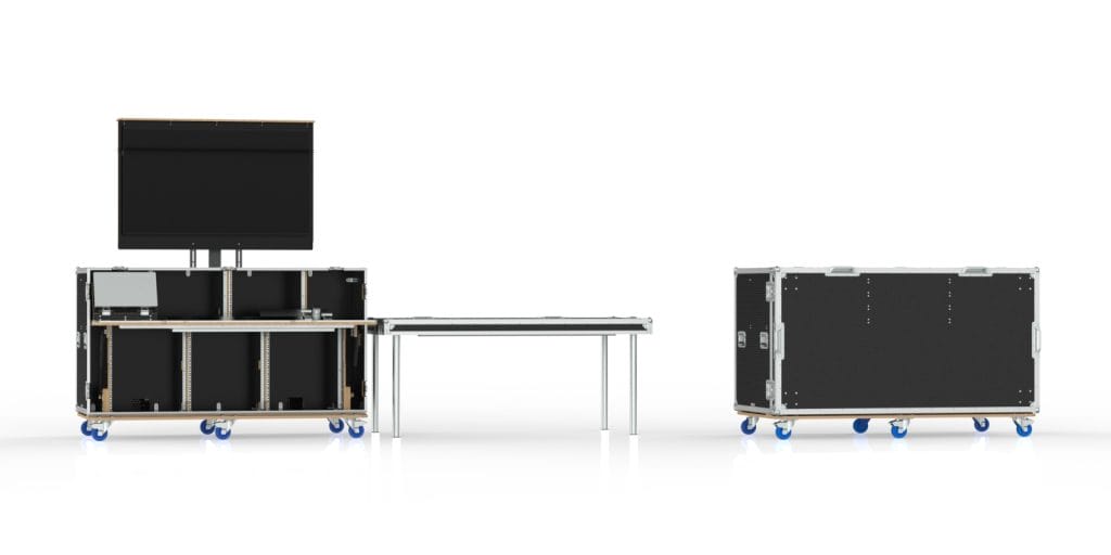 Workstation Road Case for Ross Video TouchDrive TD2S 1
