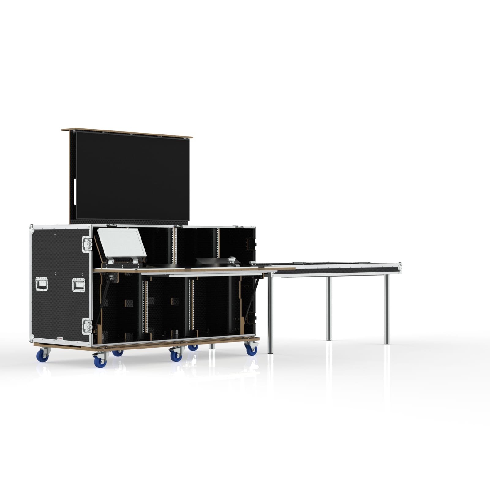 Workstation Road Case For Ross Video Touchdrive Td2S: Built For Efficiency In The Field