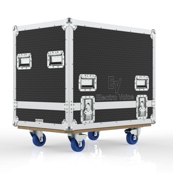 ROAD CASE FOR DUAL ELECTROVOICE (EV) ELX200 SPEAKERS