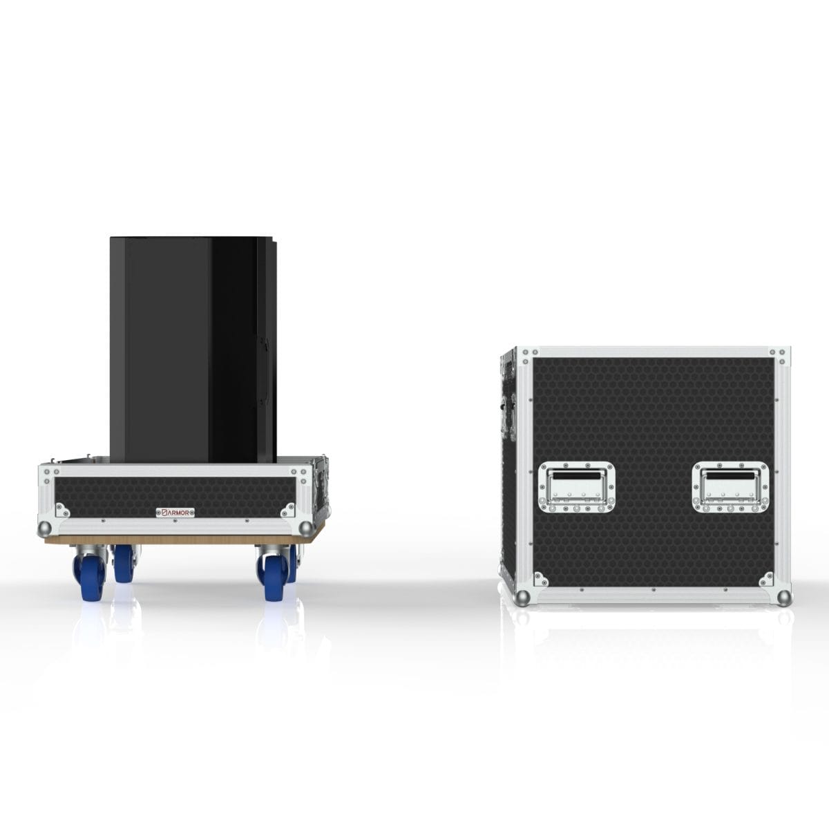 Road Case For Dual Electrovoice (Ev) Elx200 Speakers