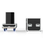 Road Case For Dual Electrovoice (Ev) Elx200 Speakers