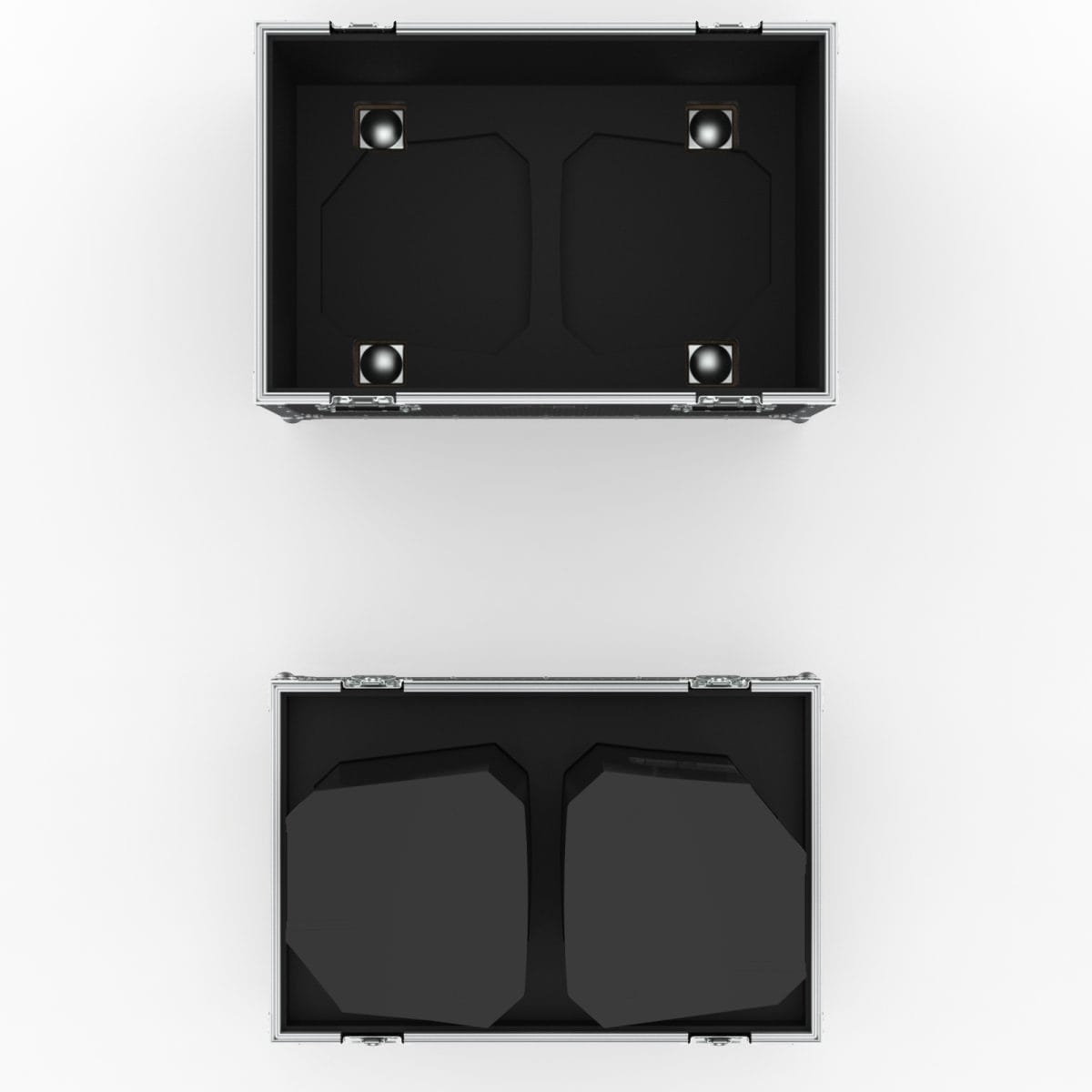 Road Case For Dual Electrovoice (Ev) Elx200 Speakers