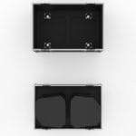 Road Case For Dual Electrovoice (Ev) Elx200 Speakers