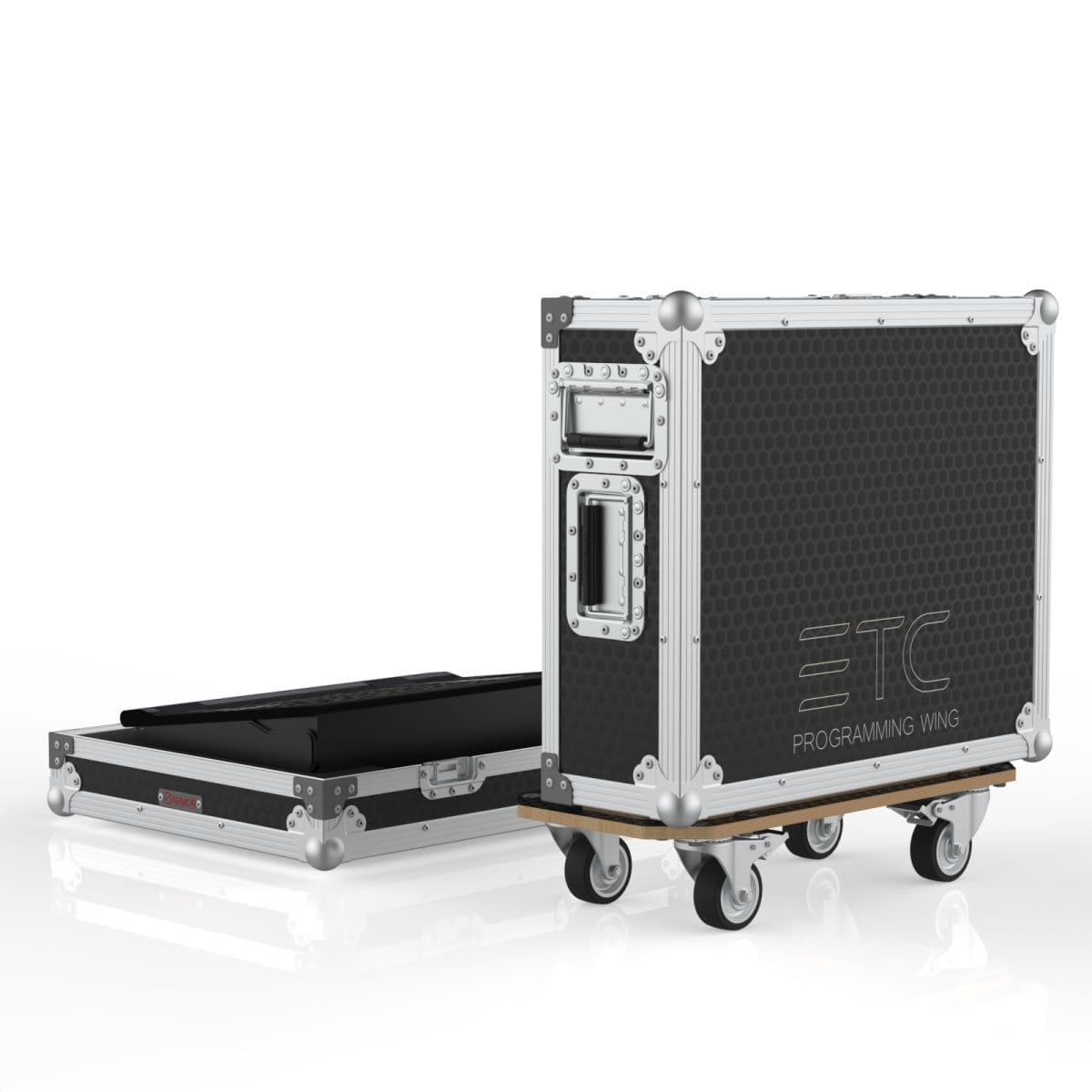 Road Case For Etc Programming Wing: Functional Back View