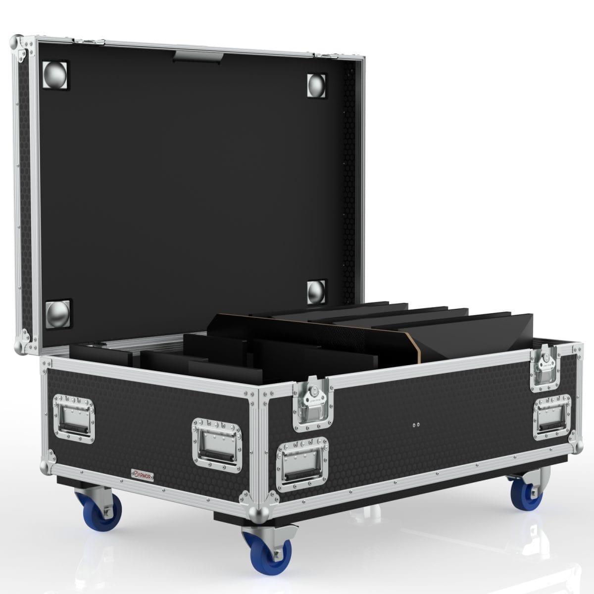 Road Case For 6X 24In Dell P2418 Monitors And Stands