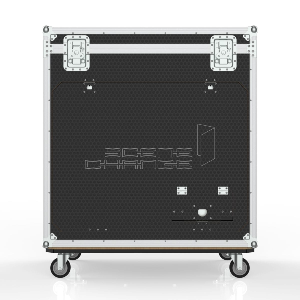 Armor Ws-Ax Series Workstation Road Case For Allen &Amp; Heath Avantis With 2 Rack Bays, Scene Change Lo