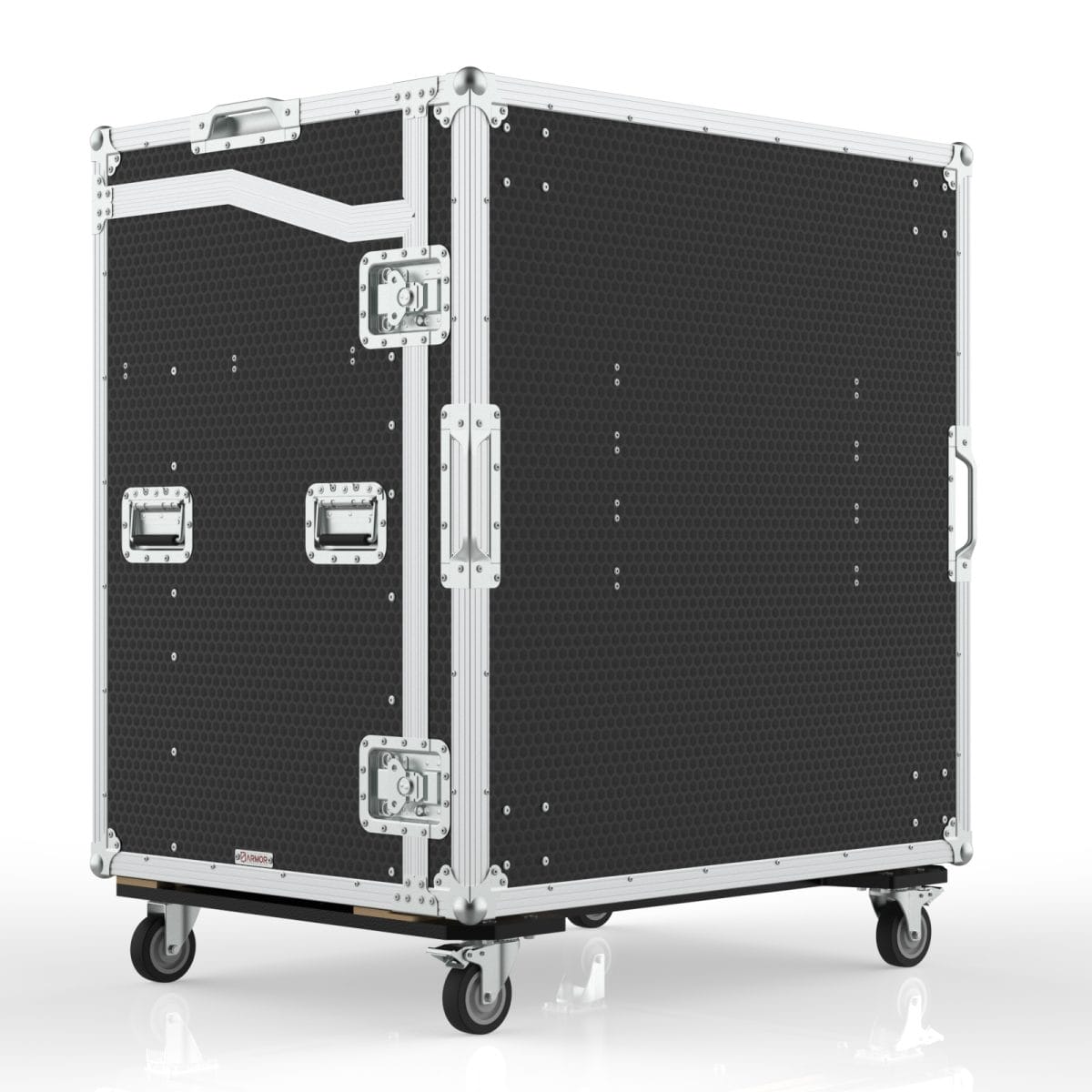 Armor Ws-Ax Series Workstation Road Case For Allen &Amp; Heath Avantis With 2 Rack Bays, Scene Change Lo