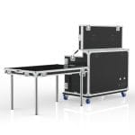 Workstation Case Fp2-S, With Vesa Mount For 2 Of 27&Quot; Monitors, 2 Standard Rack Bays