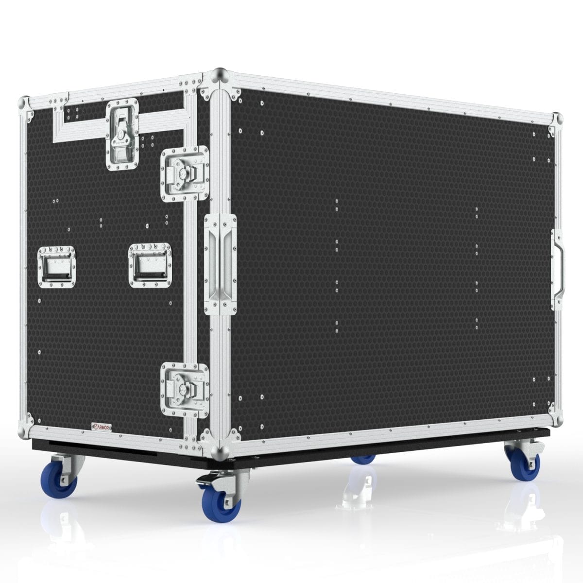 Workstation Case Fp2-S, With Vesa Mount For 2 Of 27&Quot; Monitors, 2 Standard Rack Bays