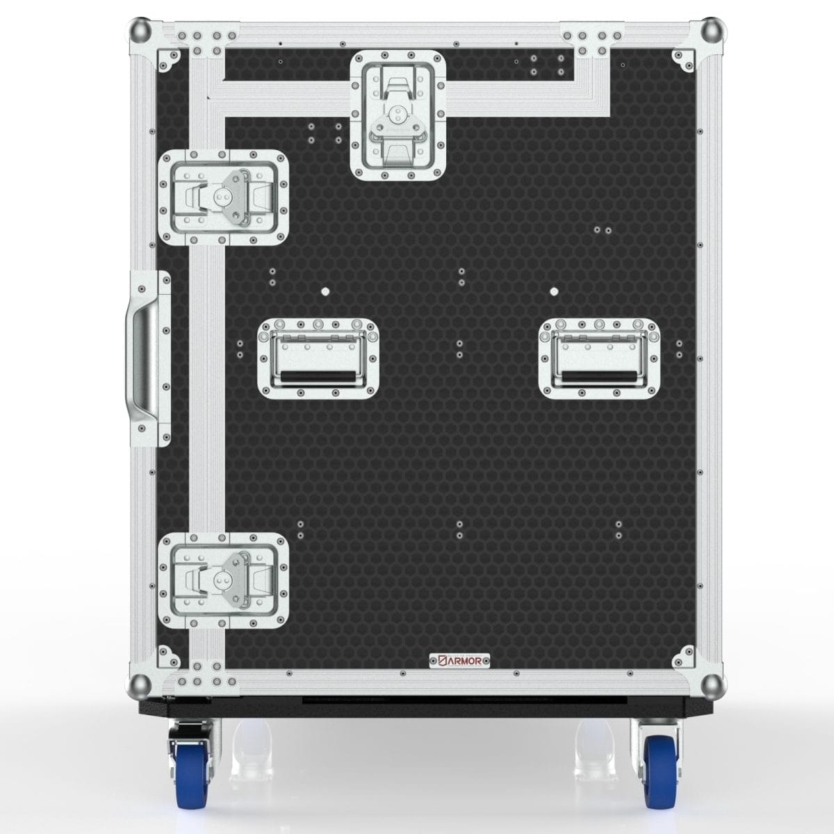 Workstation Case Fp2-S, With Vesa Mount For 2 Of 27&Quot; Monitors, 2 Standard Rack Bays