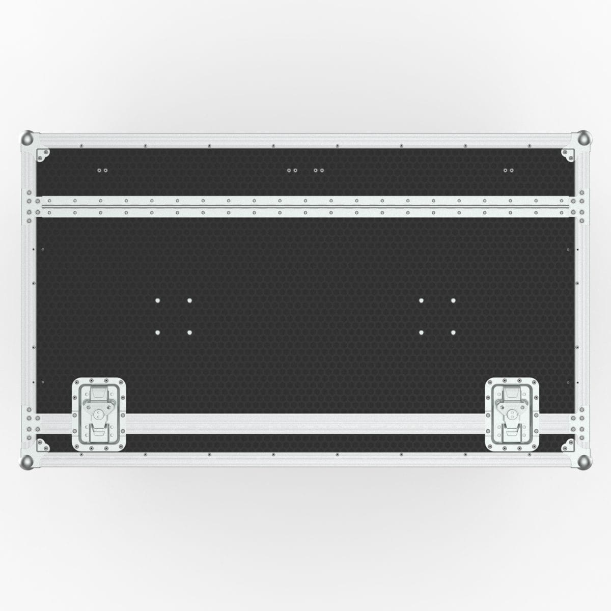 Workstation Case Fp2-S, With Vesa Mount For 2 Of 27&Quot; Monitors, 2 Standard Rack Bays