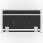 Workstation Case Fp2-S, With Vesa Mount For 2 Of 27&Quot; Monitors, 2 Standard Rack Bays