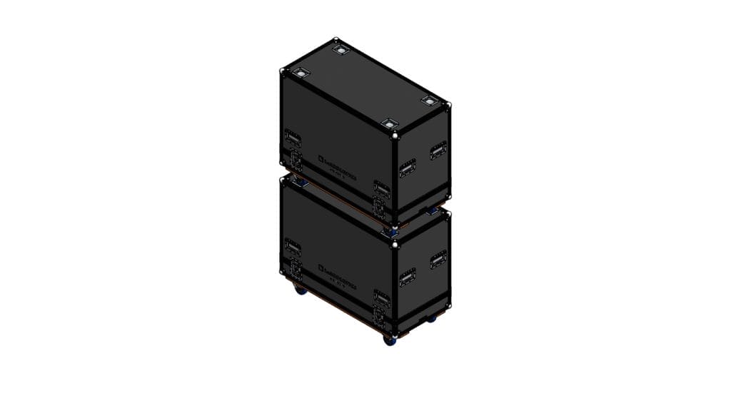 Spk-La-A15F (Stacked) - Isometric View