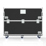 Road Case For 75Tr3Dk 75&Quot; Tv Split Lid Motorized Lift
