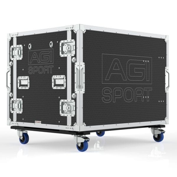 UTILITY DRAWER CASE WITH 5 DRAWERS FOAM LINED, FRONT AND REAR LID REMOVABLE WITH REMOVABLE LEGS