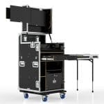Workstation Case For Blackmagic Atem Television Studio 4K8, 12U Standard Rack,Engraving Included