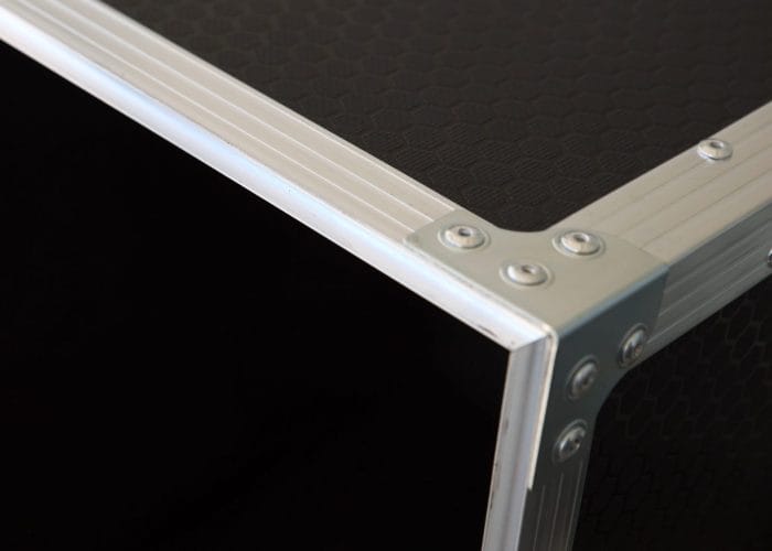 Armor B4501 6 Hole Large Corner Brace With Rivet Protectors 3 Armor B4501 6 Hole Large Corner Brace With Rivet Protectors